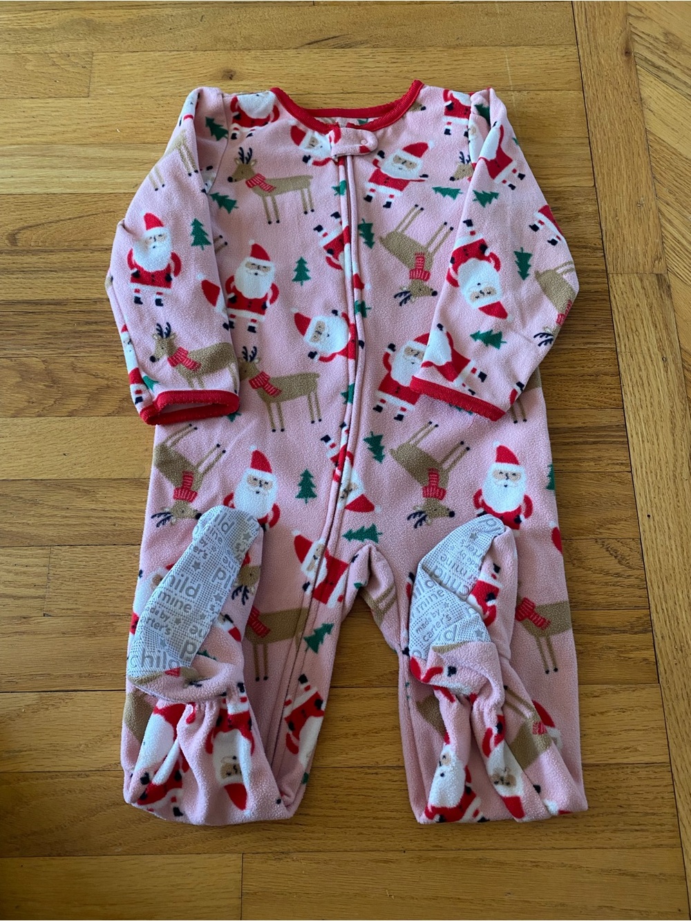 Carter’s Fleece Christmas Footie Pajamas